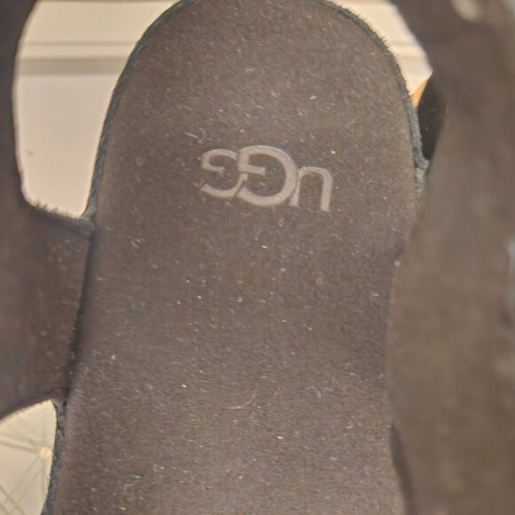 UGG Aubrey Ankle Strap Platform Sandal, Size 9. NIB. - Picture 5 of 10